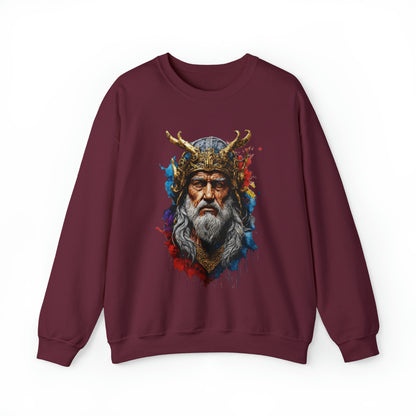 Odin Splatter Art Sweatshirt