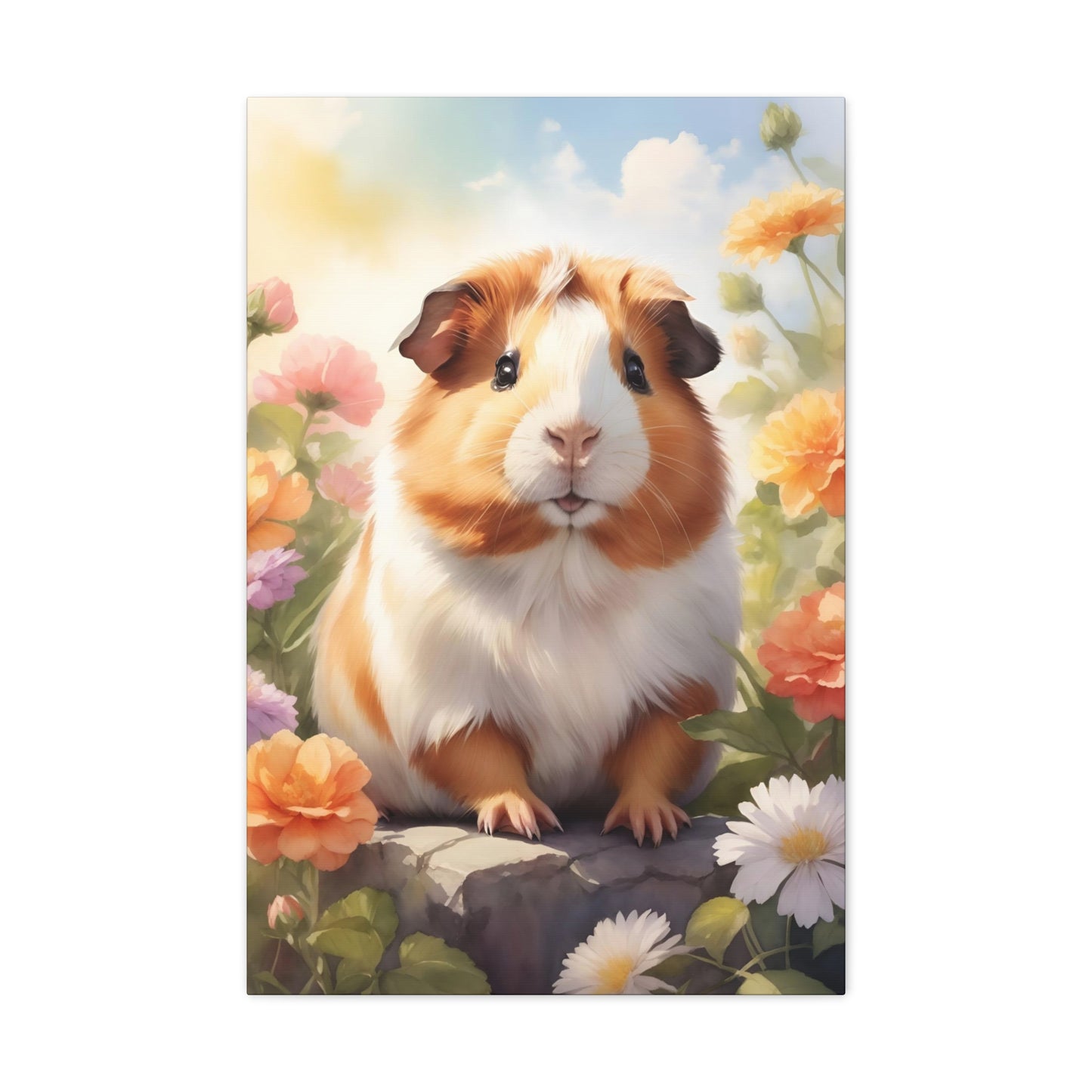 Guinea Pig Semi Realism Canvas