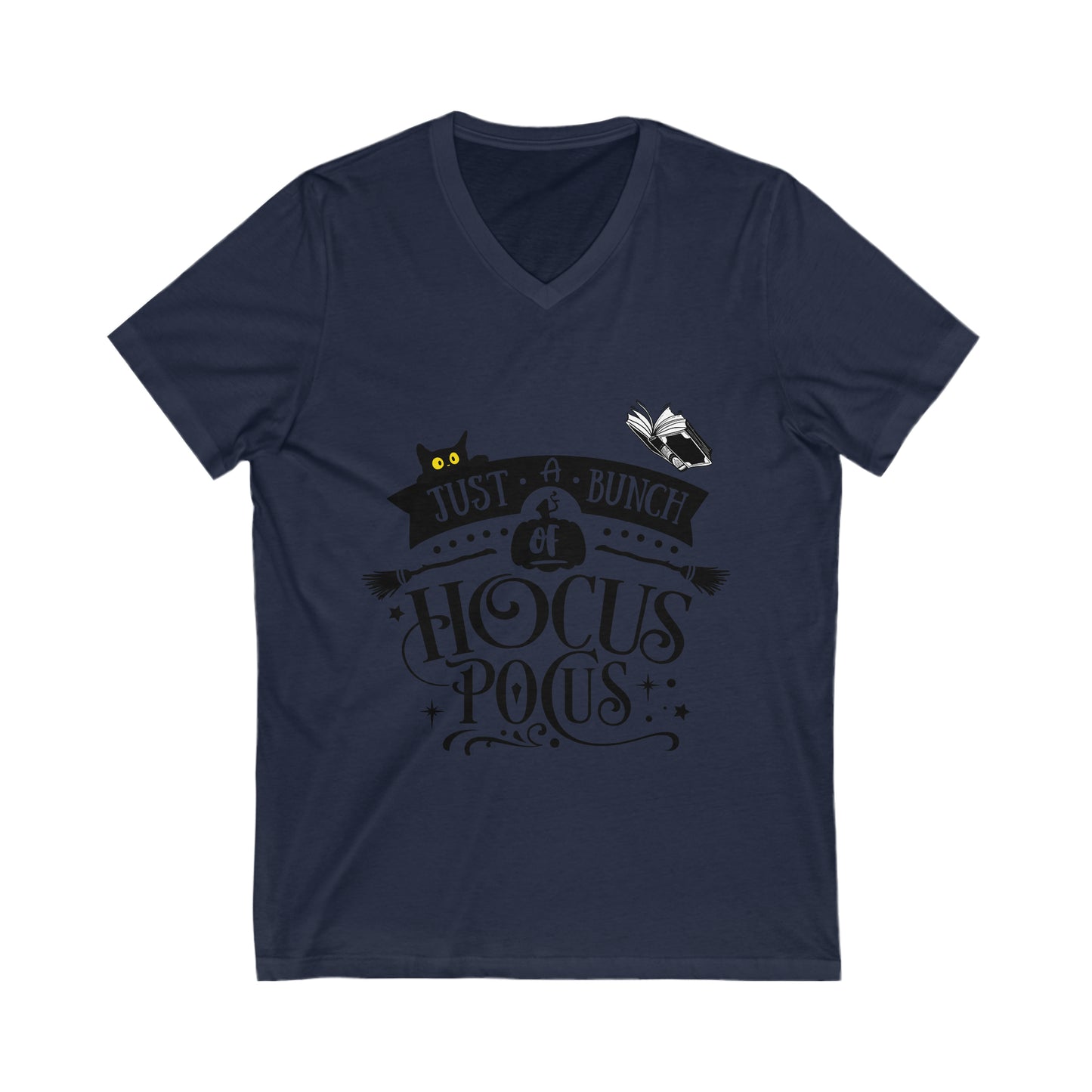 Halloween Hocus Pocus Quote V-Neck Shirt