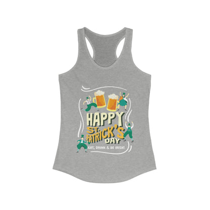 St. Patrick's Day Eat Drink & Be Irish Tank Top