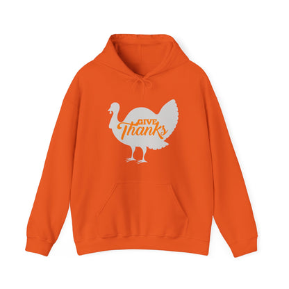 Turkey Give Thanks Hoodie