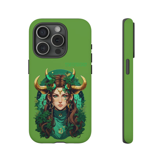 Zodiac Taurus Manga Girl Phone Case