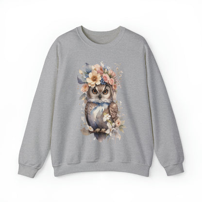 Owl Watercoloring Sweatshirt