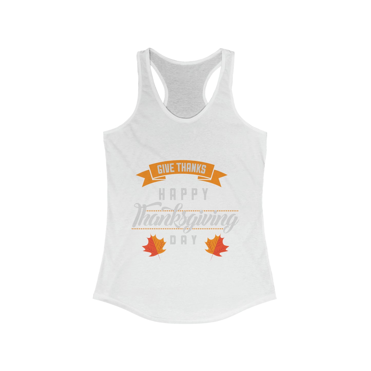 Give Thanks Happy Thanksgiving Day Tank Top