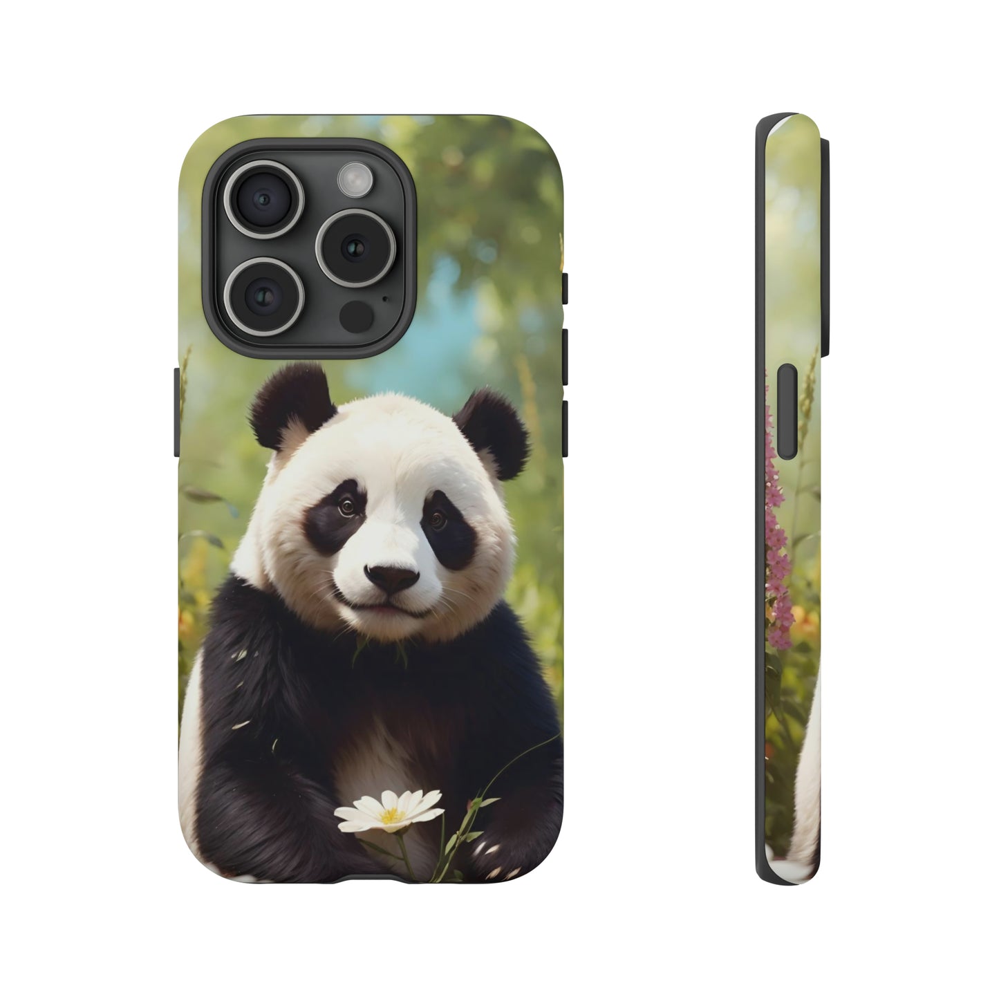 Panda Realism Phone Case