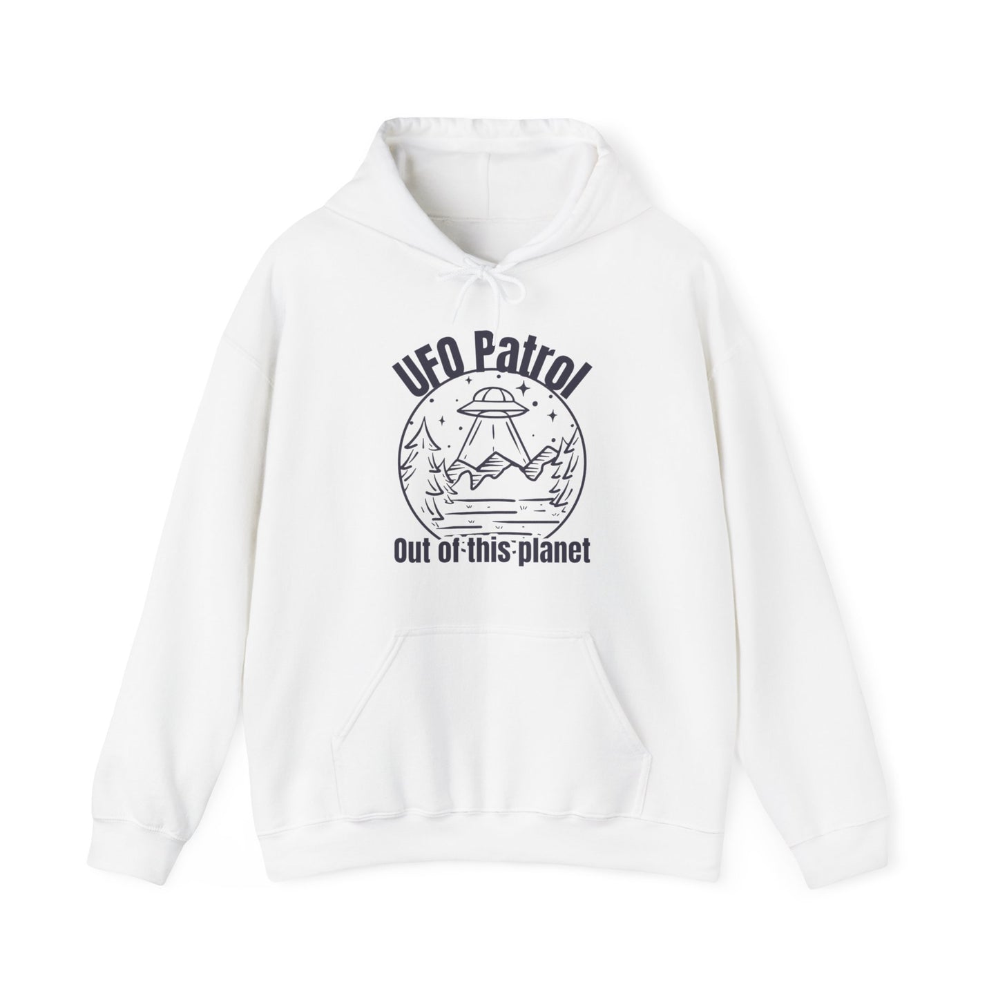 Alien UFO Patrol Hoodie