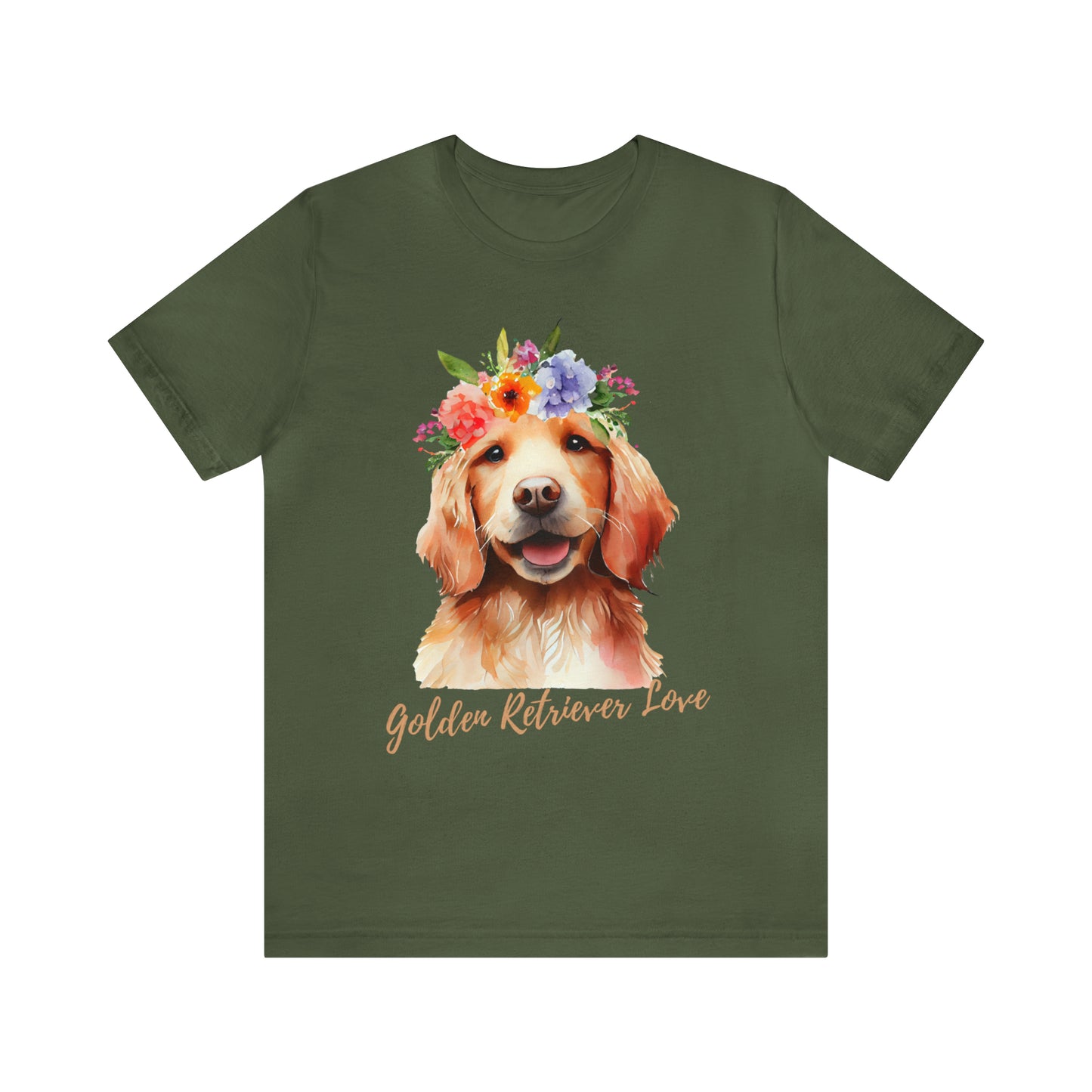 Dog Golden Retriever Love Shirt