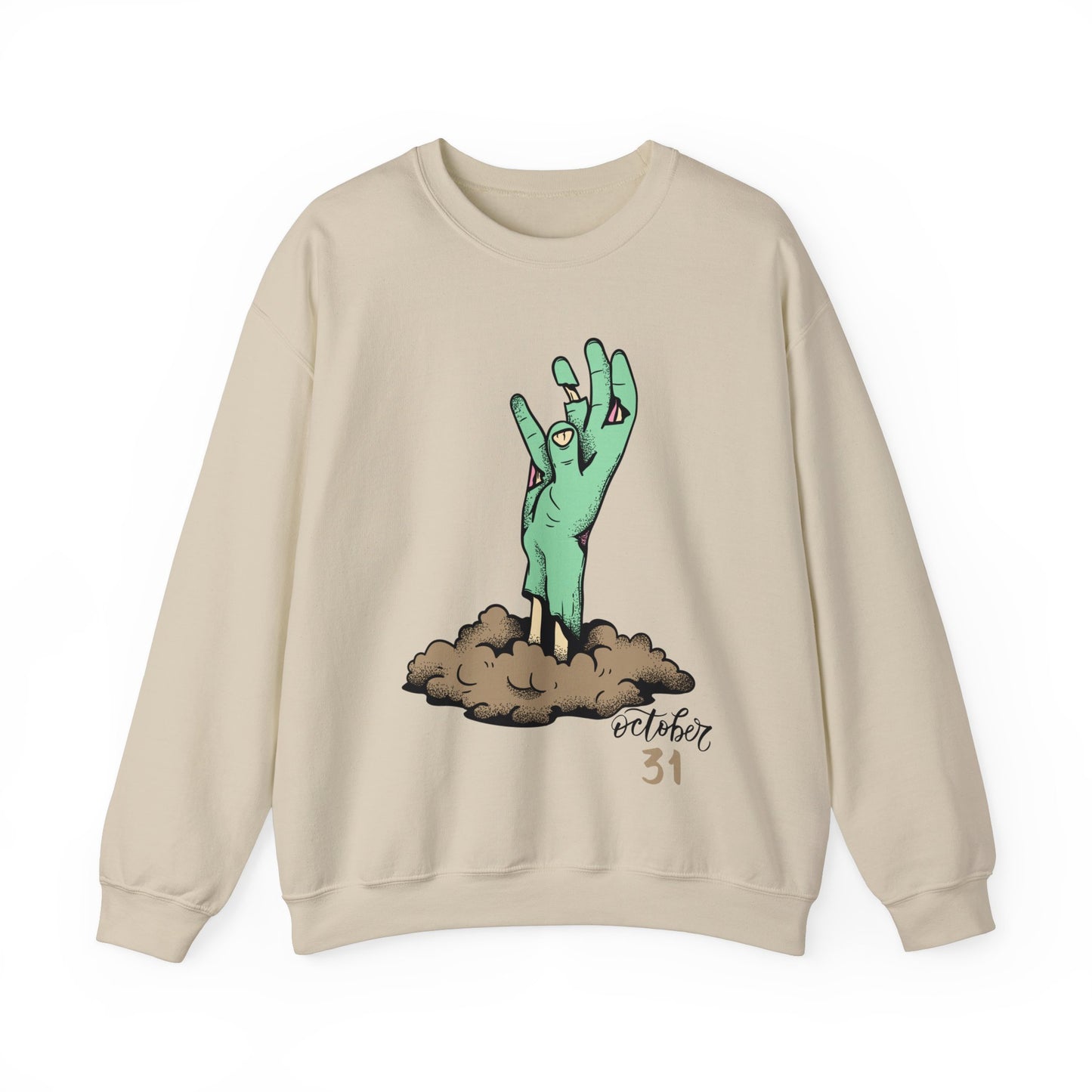 Halloween Zombie Hand Sweatshirt