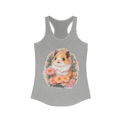 Hamster Sticker Art Tank Top