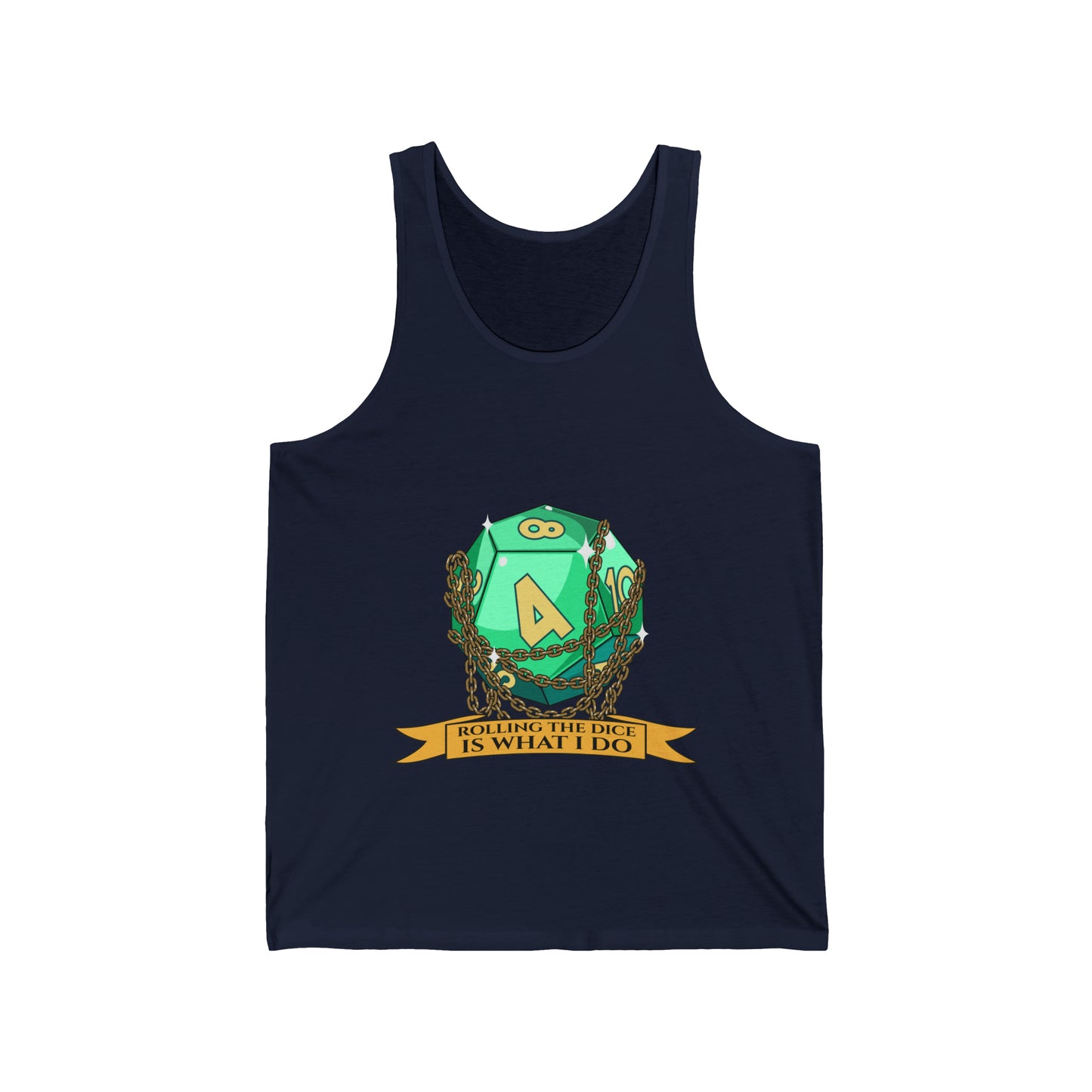 Games Rolling The Dice Tank Top