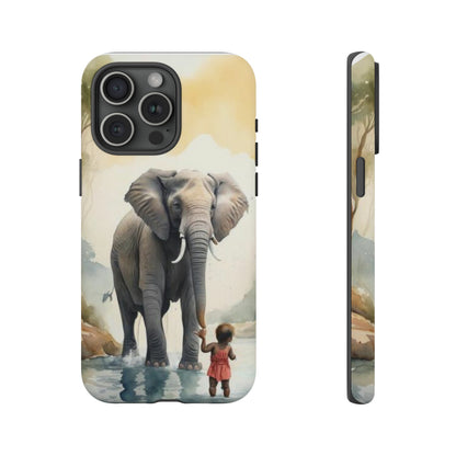 Elephant Watercoloring Phone Case