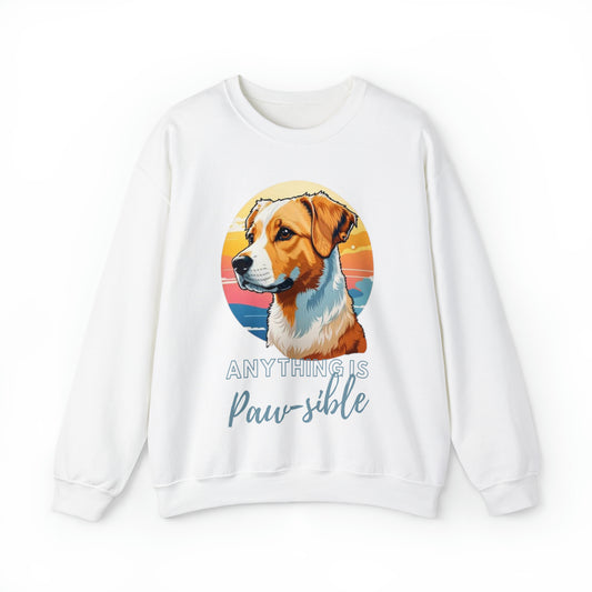 Dog Pawsible Quote Sweatshirt