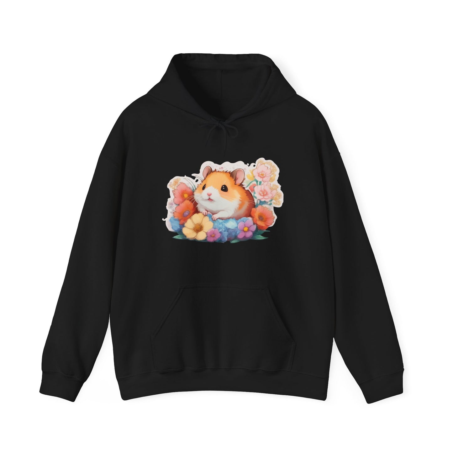 Hamster Sticker Art Hoodie