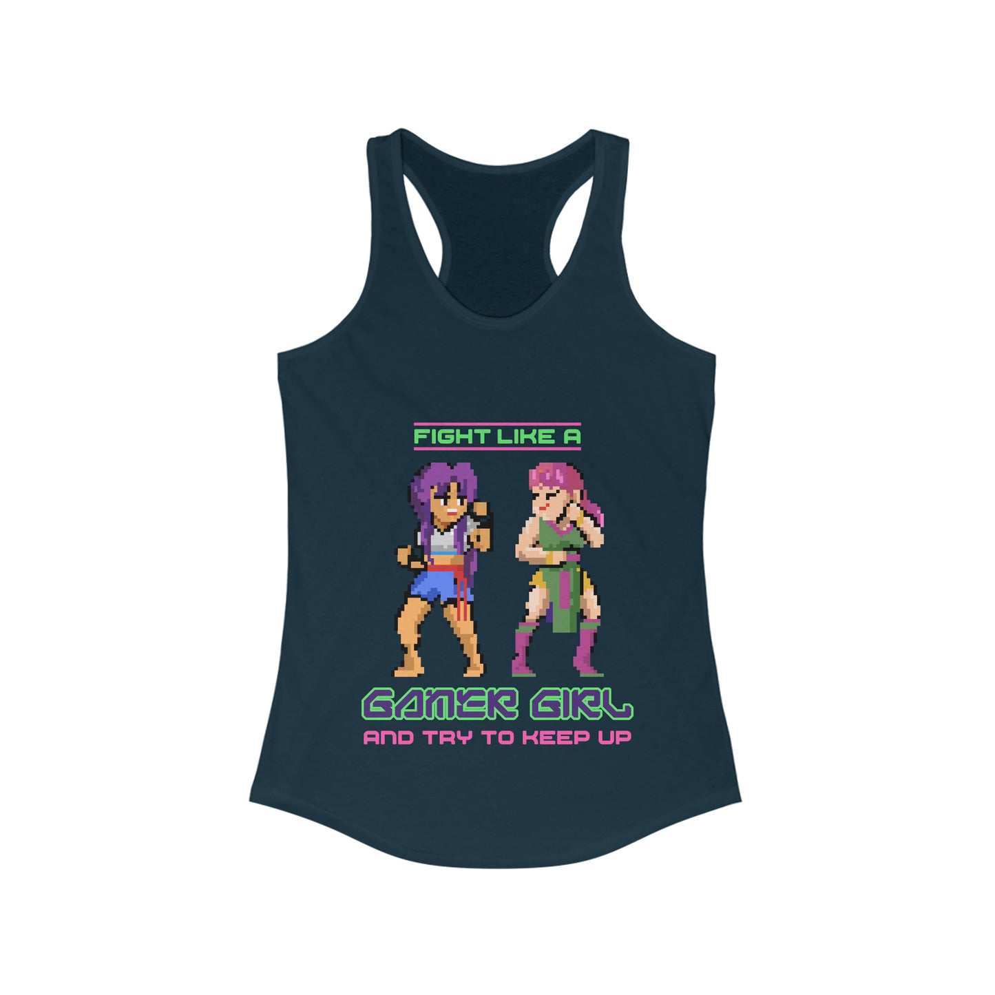 Fight Like A Gamer Girl Tank Top