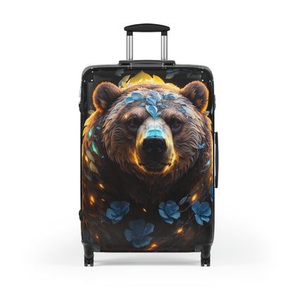 Bear Illustration Suitcase