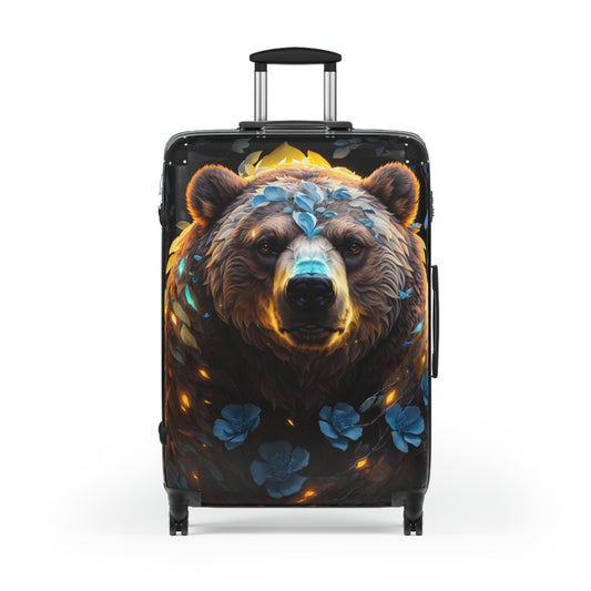 Bear Illustration Suitcase