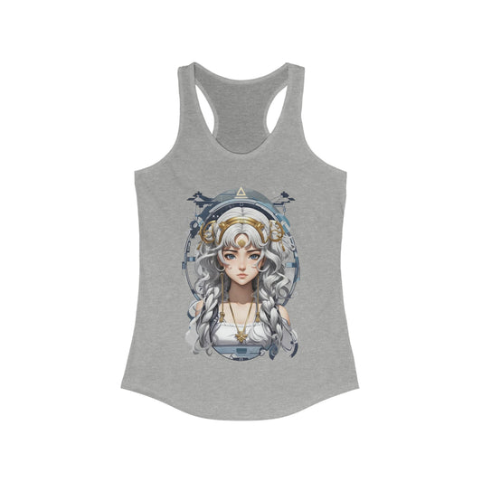 Zodiac Libra Manga Girl Tank Top