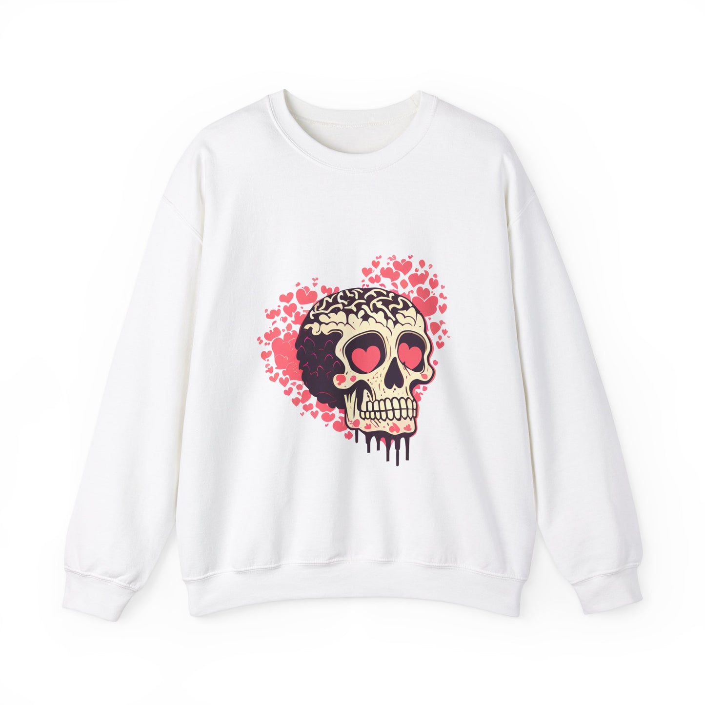 Skull Hearts Sweatshirt