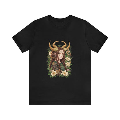 Zodiac Capricorn Manga Girl Shirt