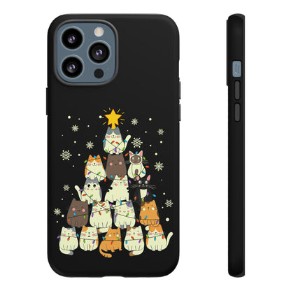 Christmas Cat Tree Phone Case