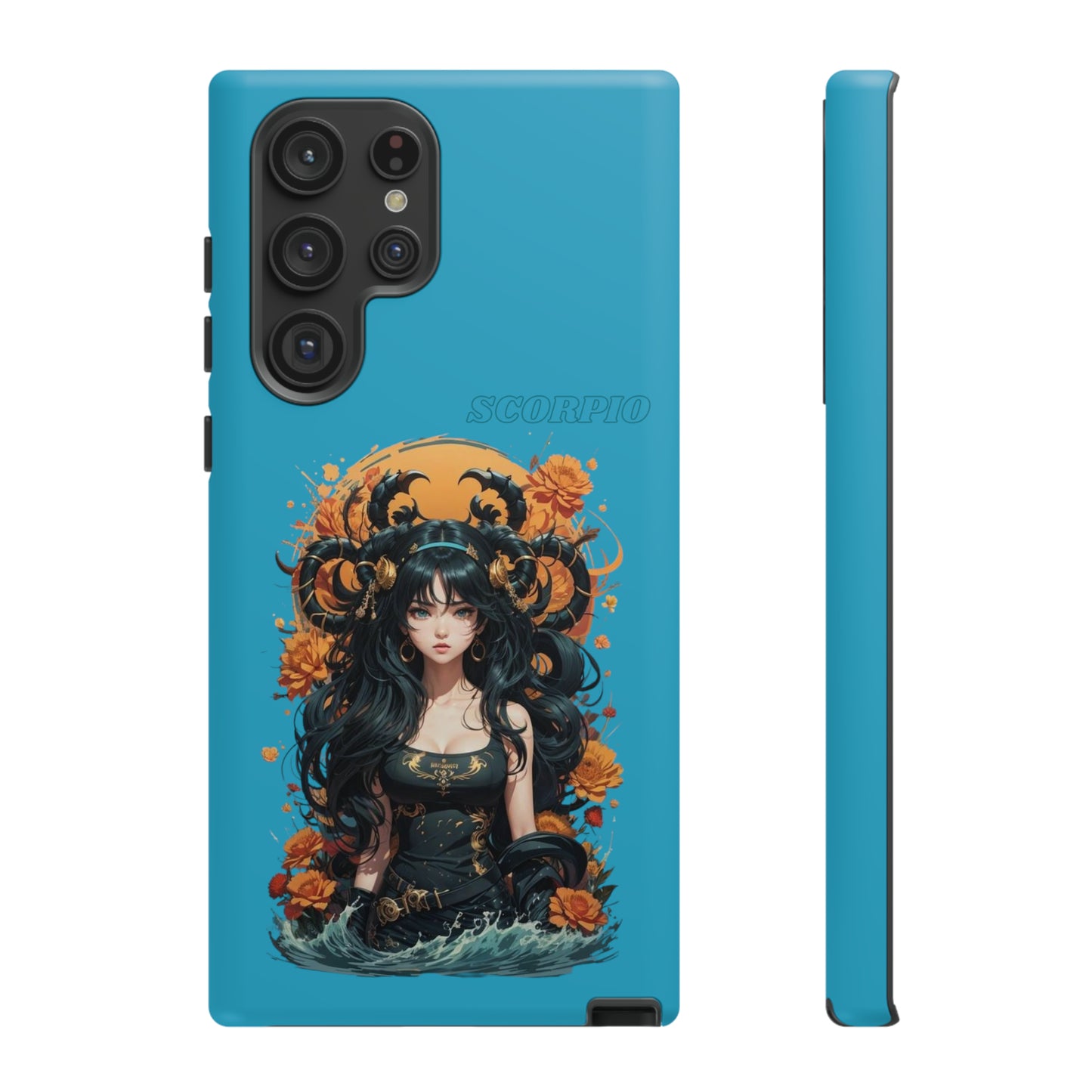 Zodiac Scorpio Manga Girl Phone Case