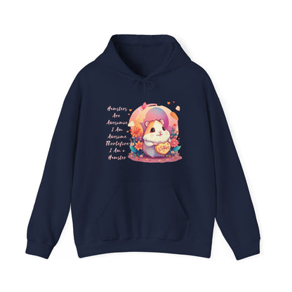 Hamster Awesome Quote Hoodie