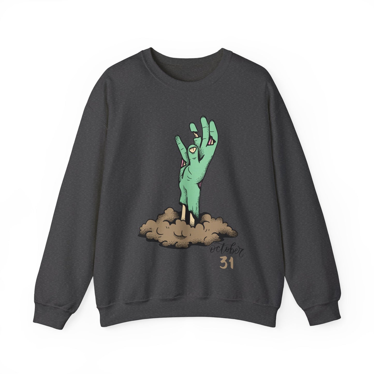 Halloween Zombie Hand Sweatshirt