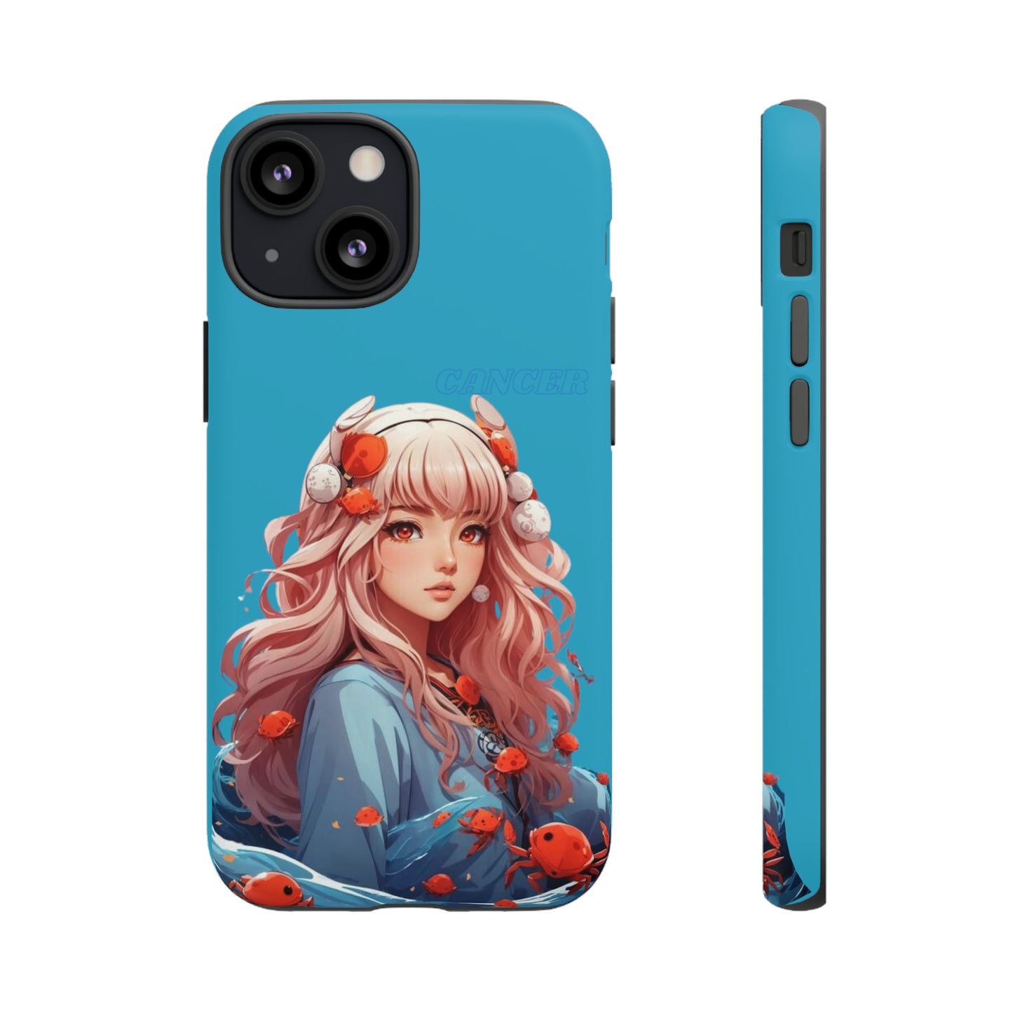 Zodiac Cancer Manga Girl Phone Case