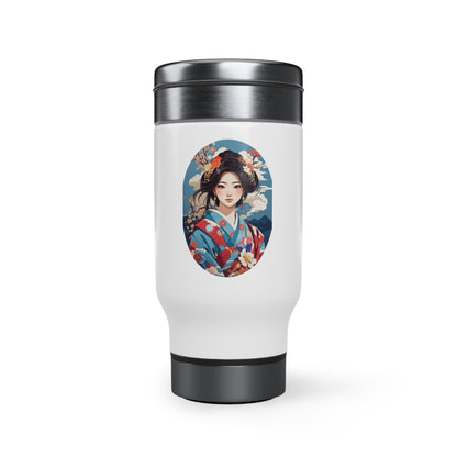 Kimono Illustration Tumbler