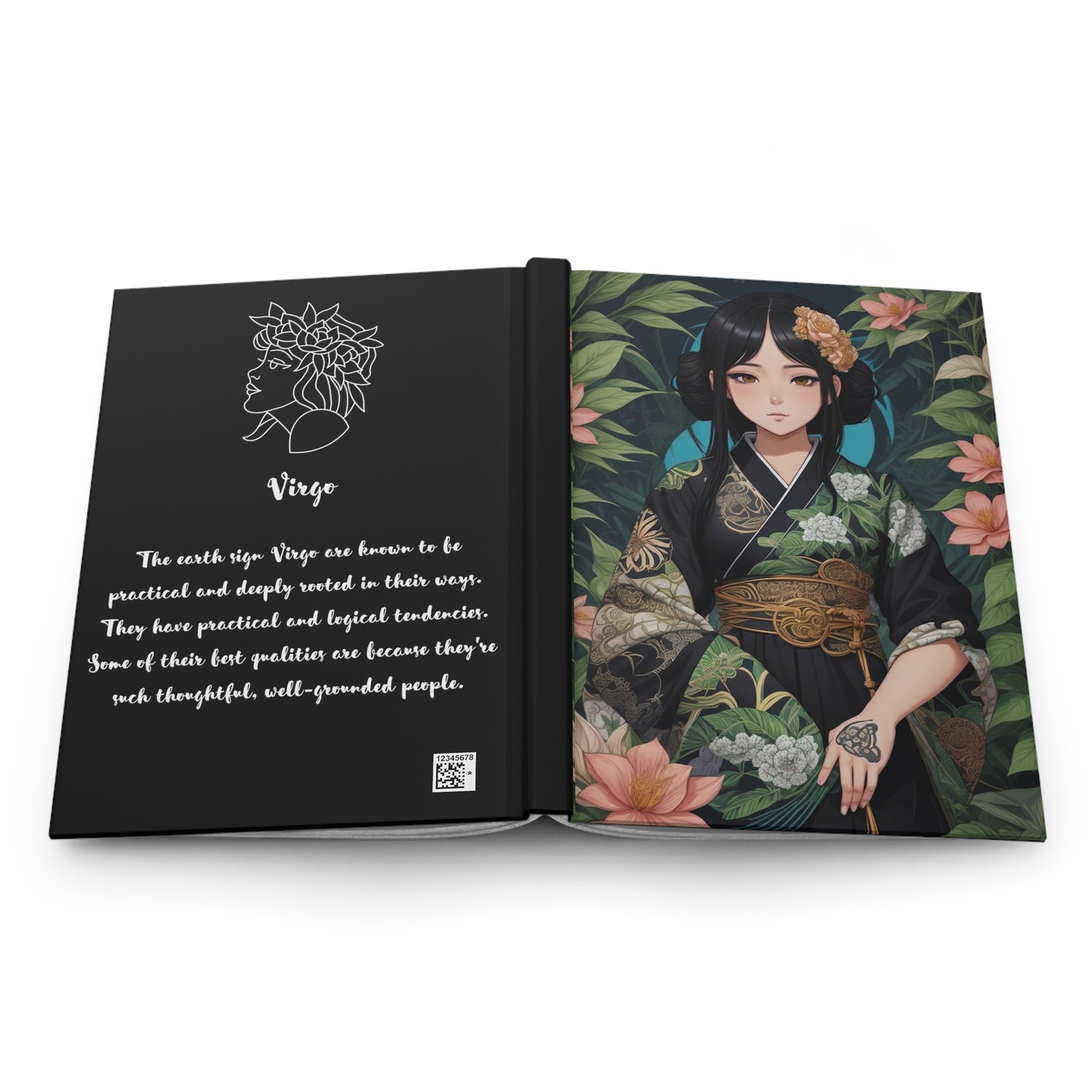 Zodiac Virgo Manga Girl Journal