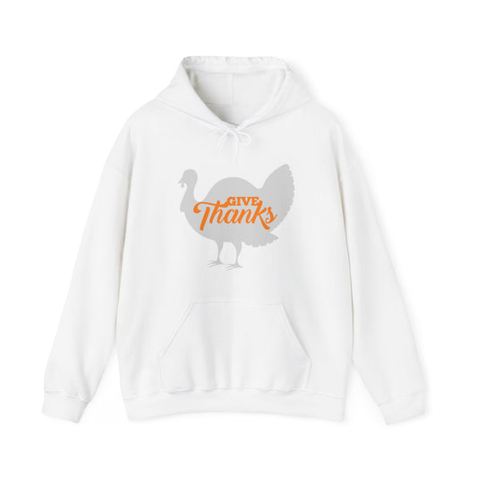 Turkey Give Thanks Hoodie