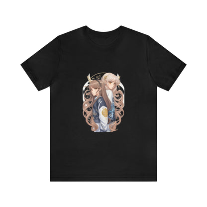 Zodiac Gemini Manga Girls Shirt