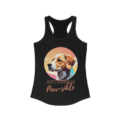 Dog Pawsible Quote Tank Top