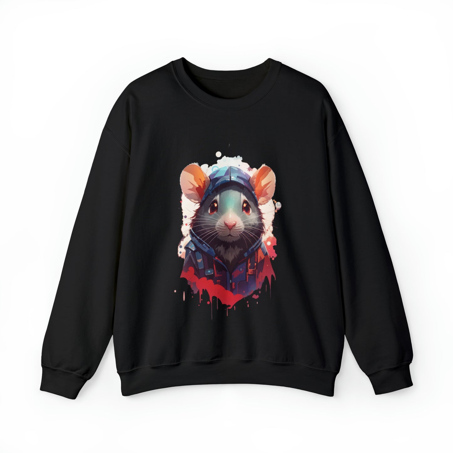 Rat Splatter Art Sweatshirt