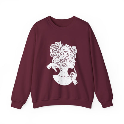 White Fantasy Girl Sweatshirt