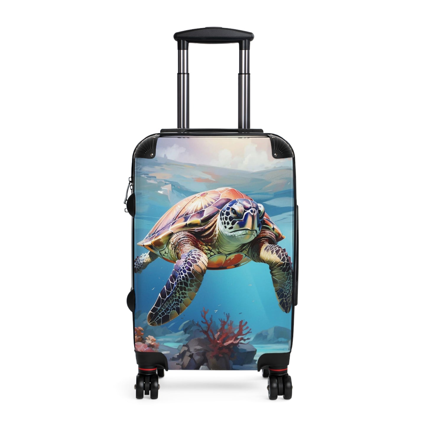 Turtle Semi Realism Suitcase