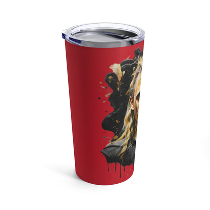 Loki Splatter Art Tumbler