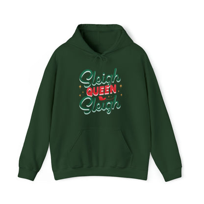 Christmas Sleigh Queen Quote Hoodie