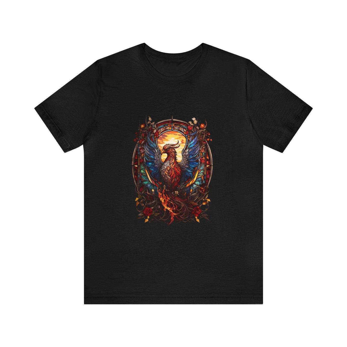 Hōō: The Phoenix Stained Glass Shirt