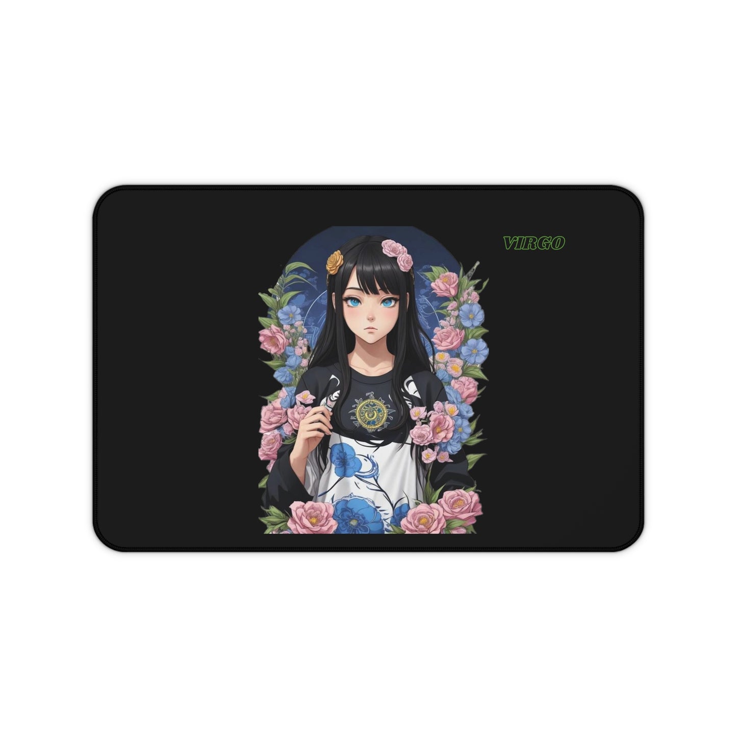 Zodiac Virgo Manga Girl Desk Mat