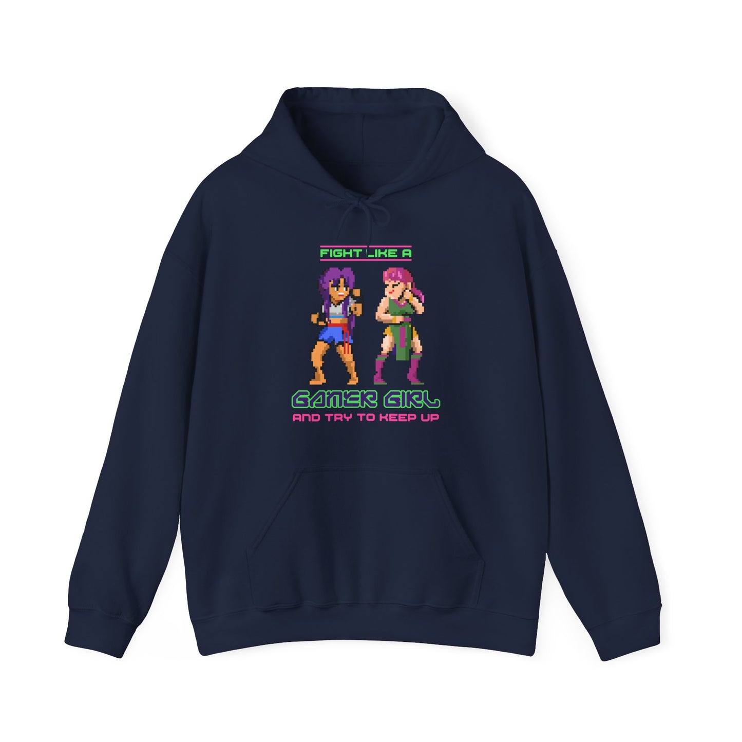 Fight Like A Gamer Girl Hoodie