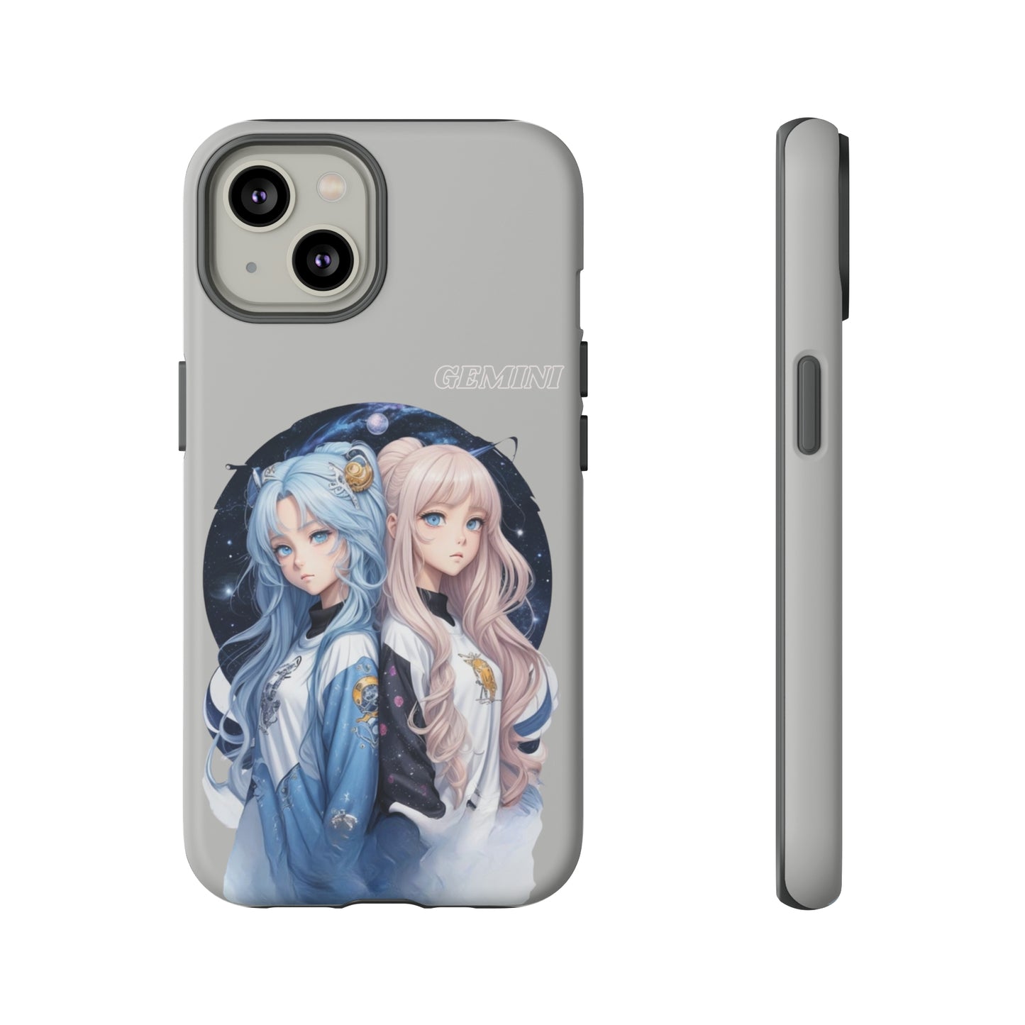 Zodiac Gemini Manga Girl Phone Case