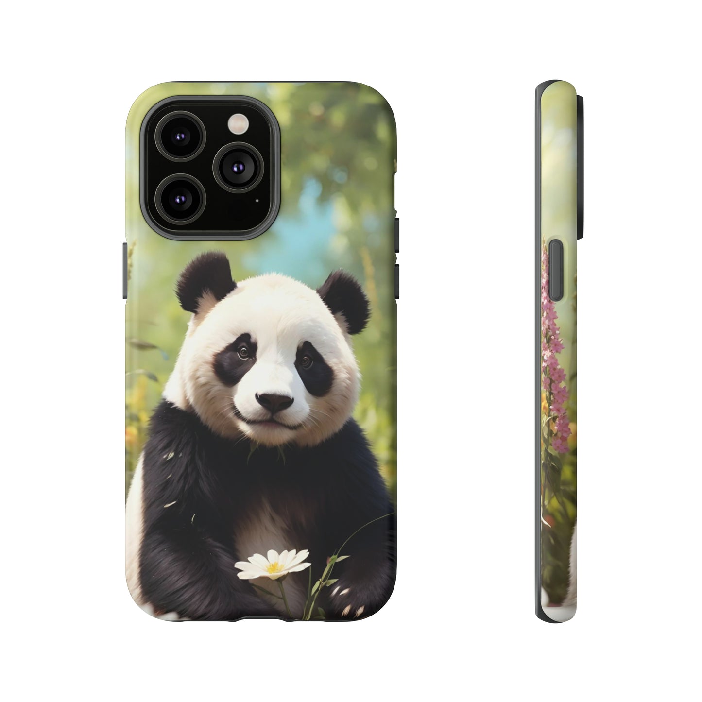 Panda Realism Phone Case