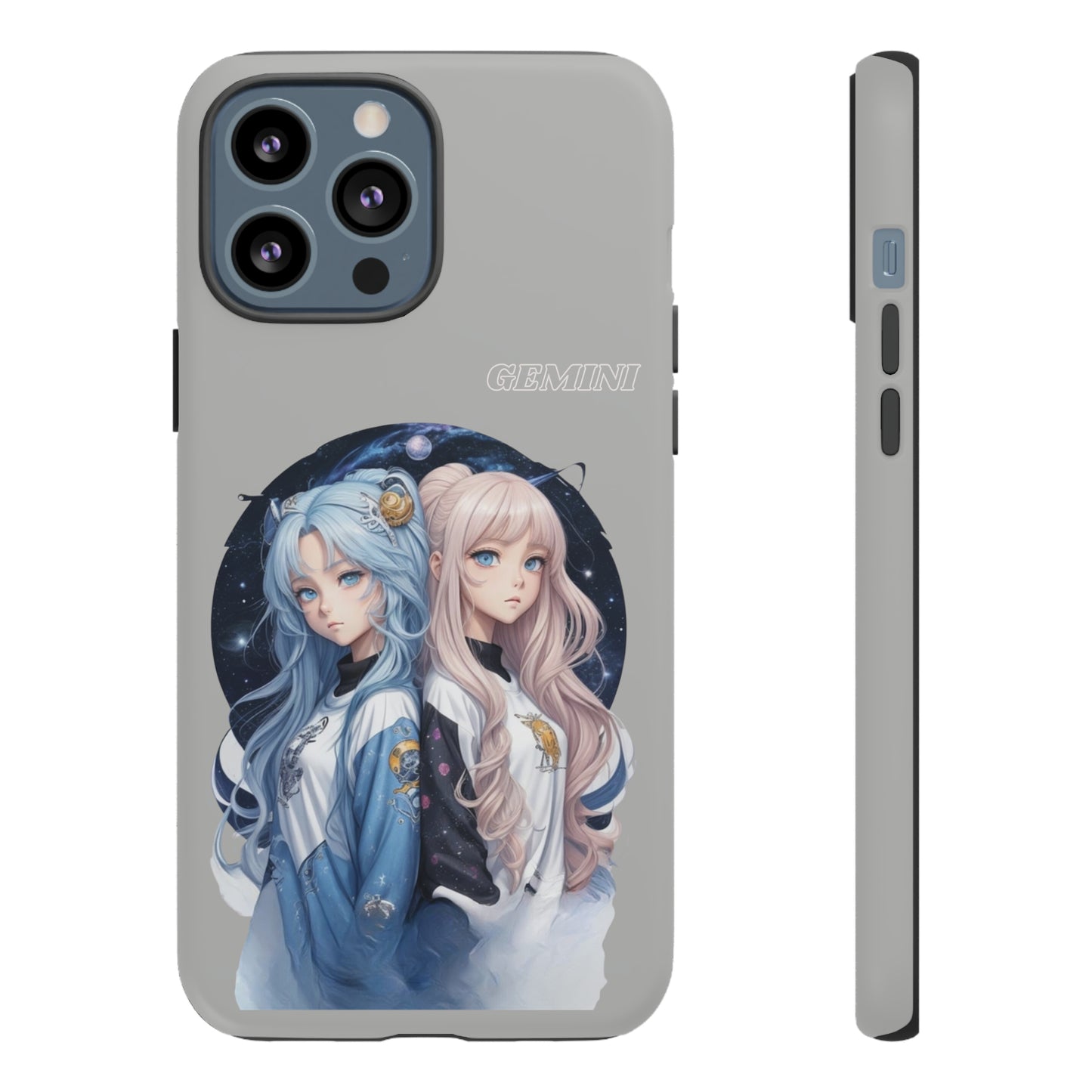 Zodiac Gemini Manga Girl Phone Case