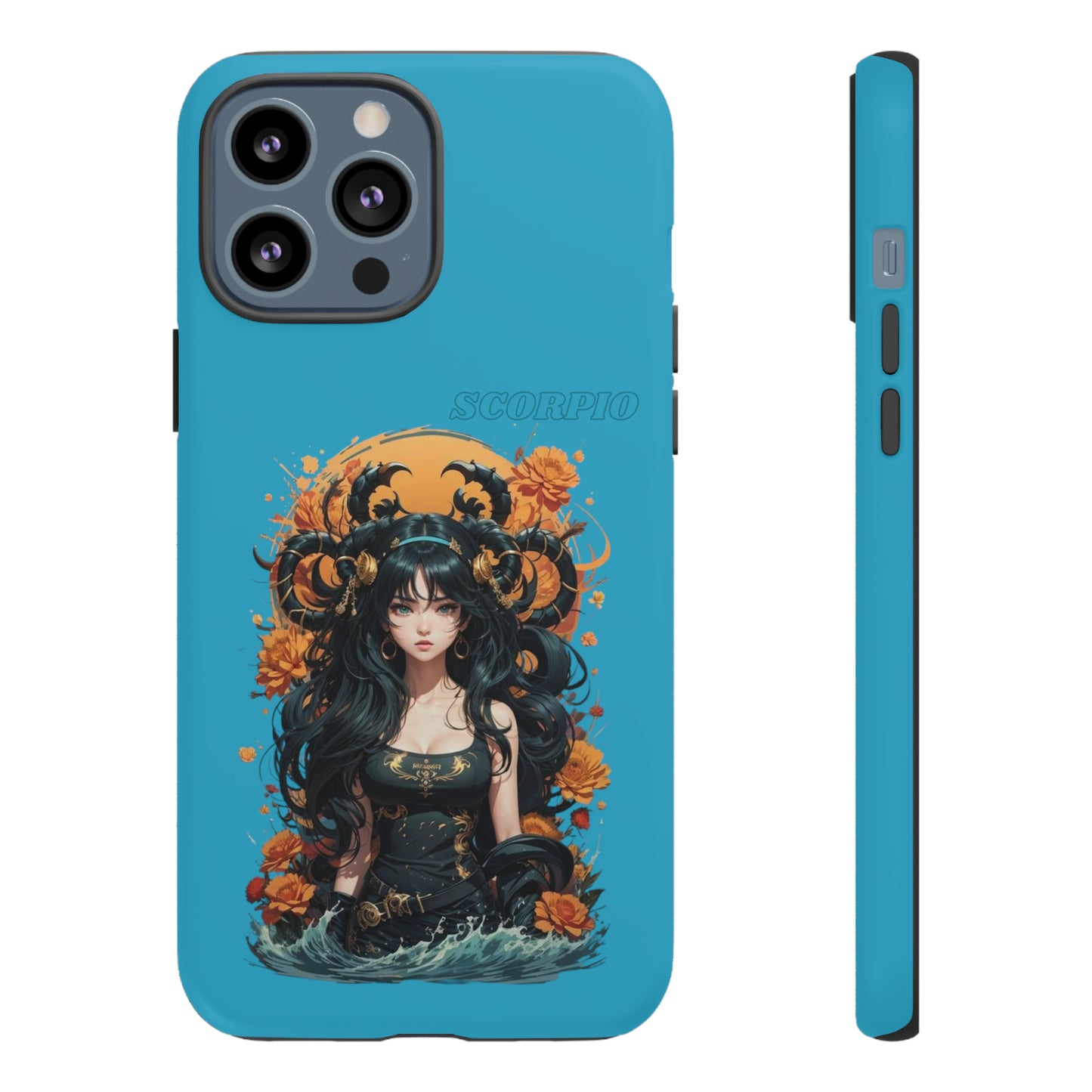 Zodiac Scorpio Manga Girl Phone Case