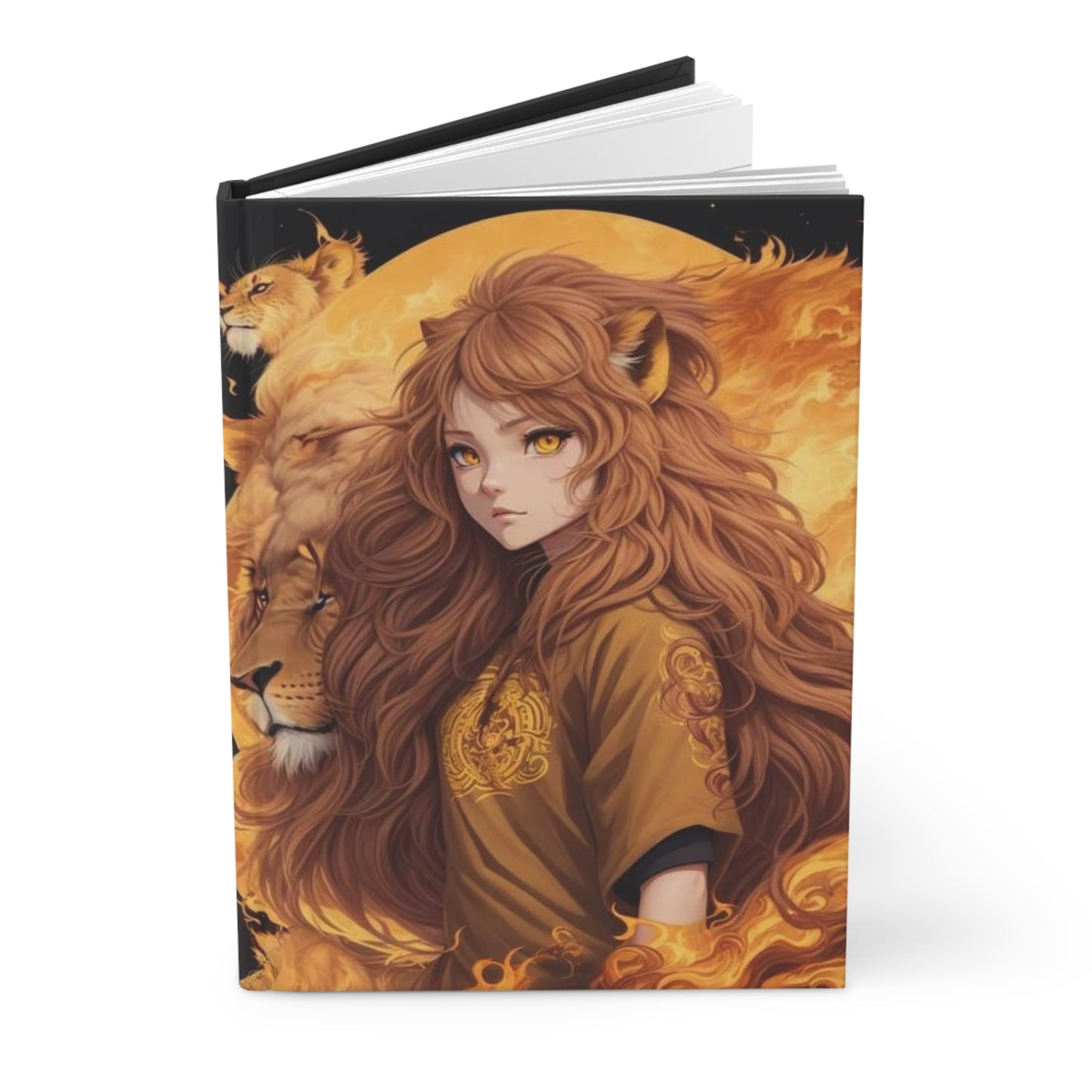 Zodiac Leo Manga Girl Journal