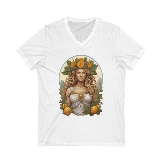 Demeter Semi Realism V-Neck Shirt