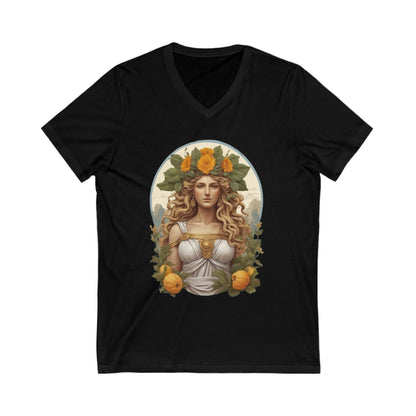 Demeter Semi Realism V-Neck Shirt