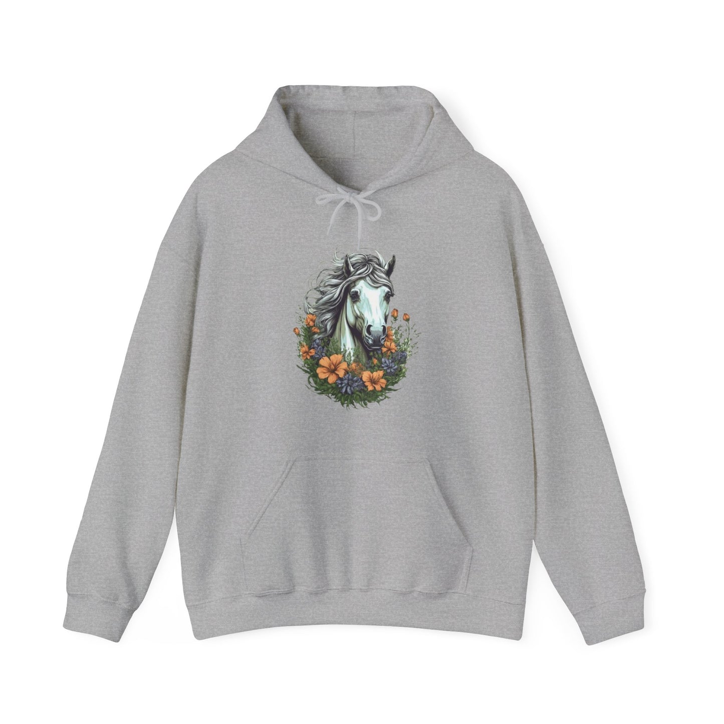 Horse Semi Realism Hoodie