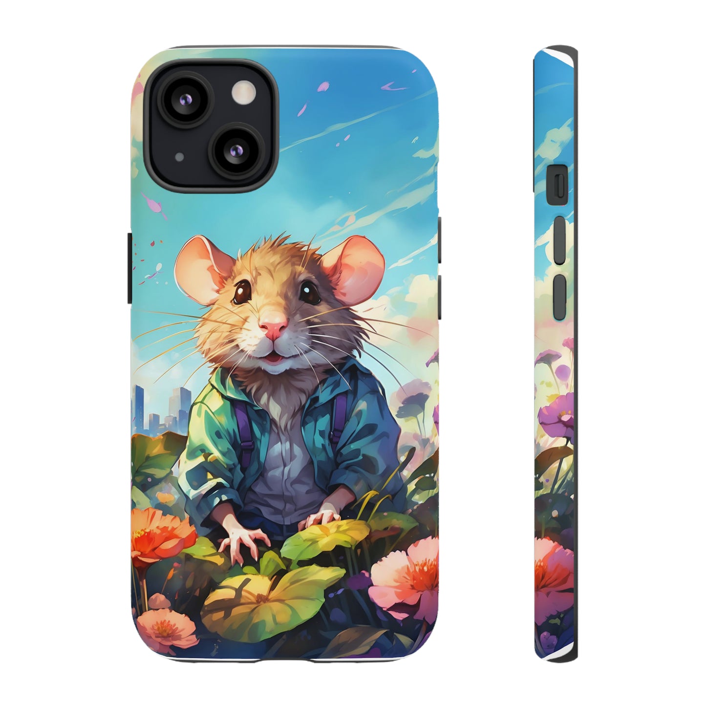 Rat Watercoloring Phone Case